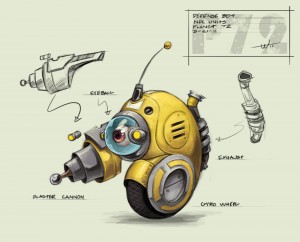 Planet 72 Defense Bot Dicewrench Designs